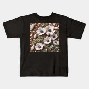 Anemone Flowers Kids T-Shirt